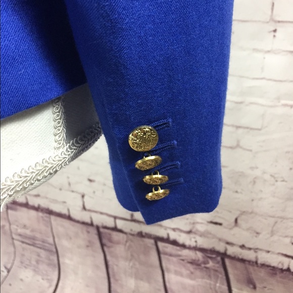 J. Crew School Boy Royal Blue Blazer Size 2 - Picture 6 of 8